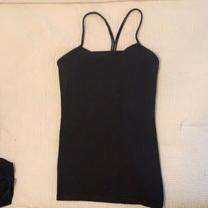 Lululemon power y black tank